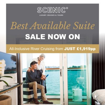 Scenic River - Best available Suite from JUST £1919pp