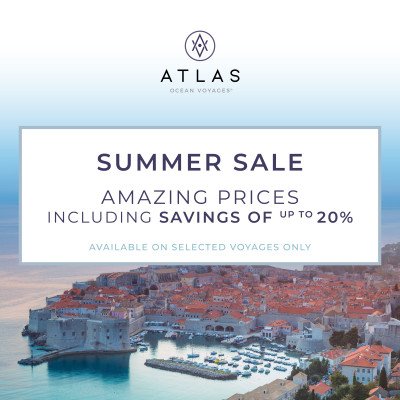 Atlas Summer Sale- Savings of up to 20%