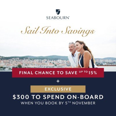 Seabourn Sail Into Savings